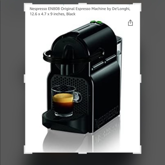 Nespresso | Kitchen | Nespresso En8b Original Espresso Machine | Poshmark